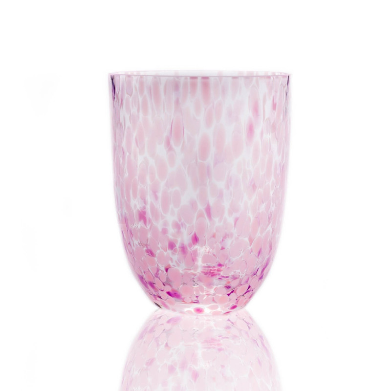 Confetti Glas i rosa & lilla fra Anna Von Lipa