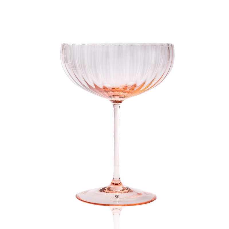 Lyon Cocktailglas i rosa fra Anna Von Lipa
