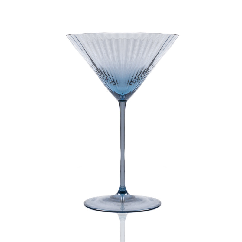 Lyon Martini glas i blå fra Anna Von Lipa