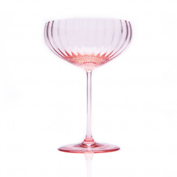 Lyon Champagneskål i lyserød fra Anna Von Lipa