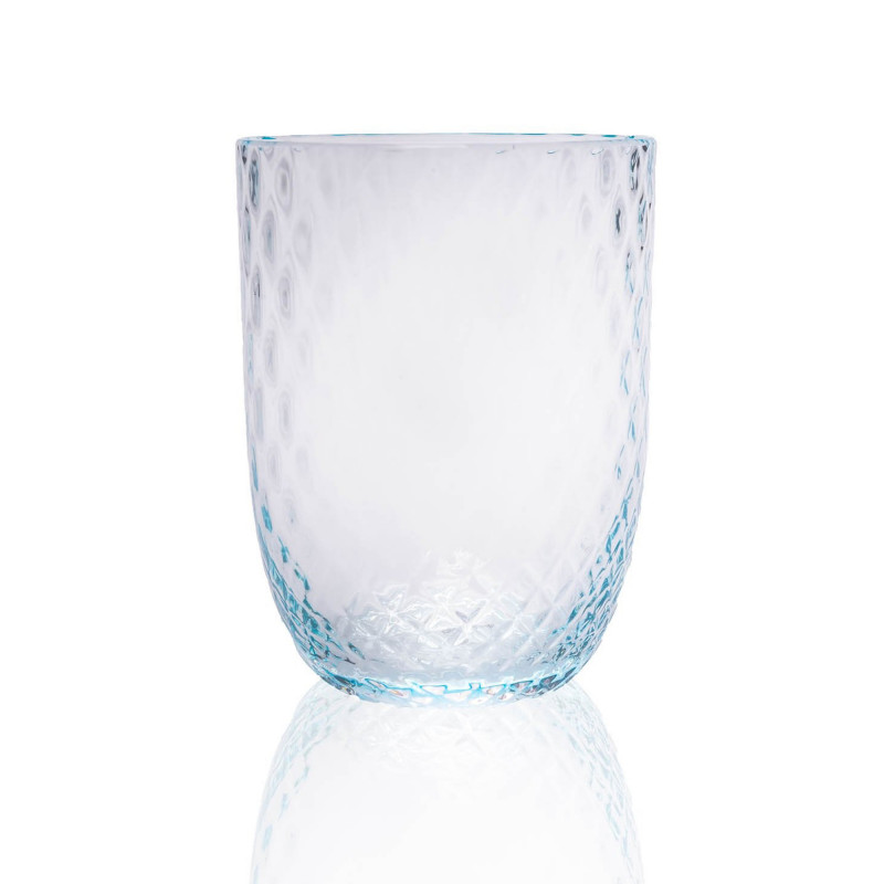 Harlequin Glas i lyseblå fra Anna Von Lipa
