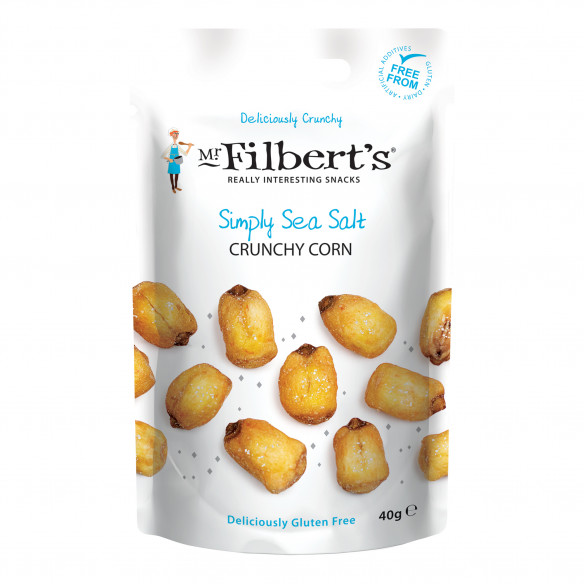 Simply Sea Salt Crunchy Corn fra Mr. Filberts (40g)