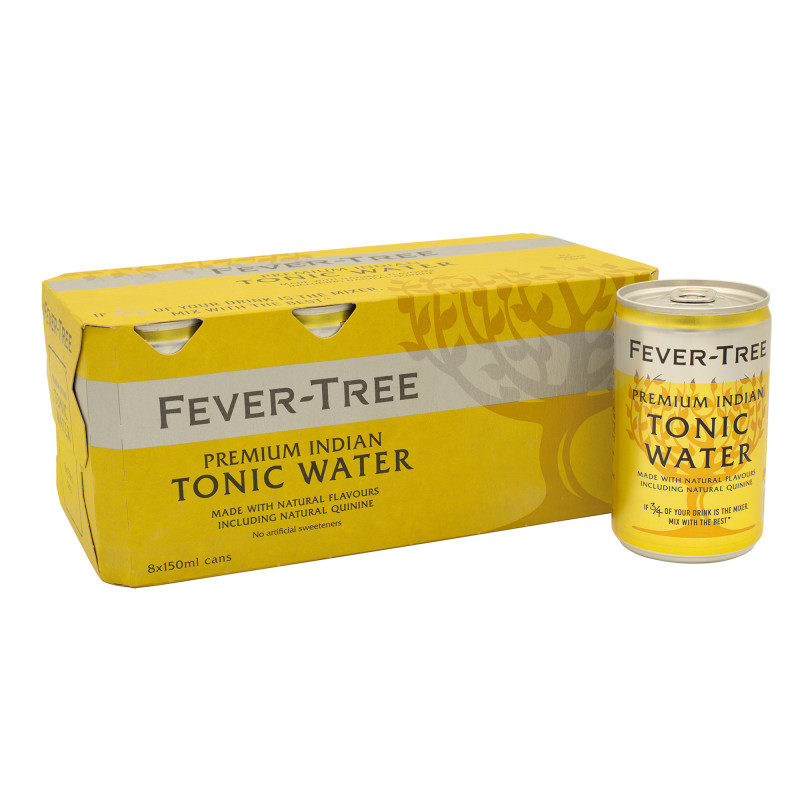 Fever-Tree Premium Indian Tonic Water, dåser