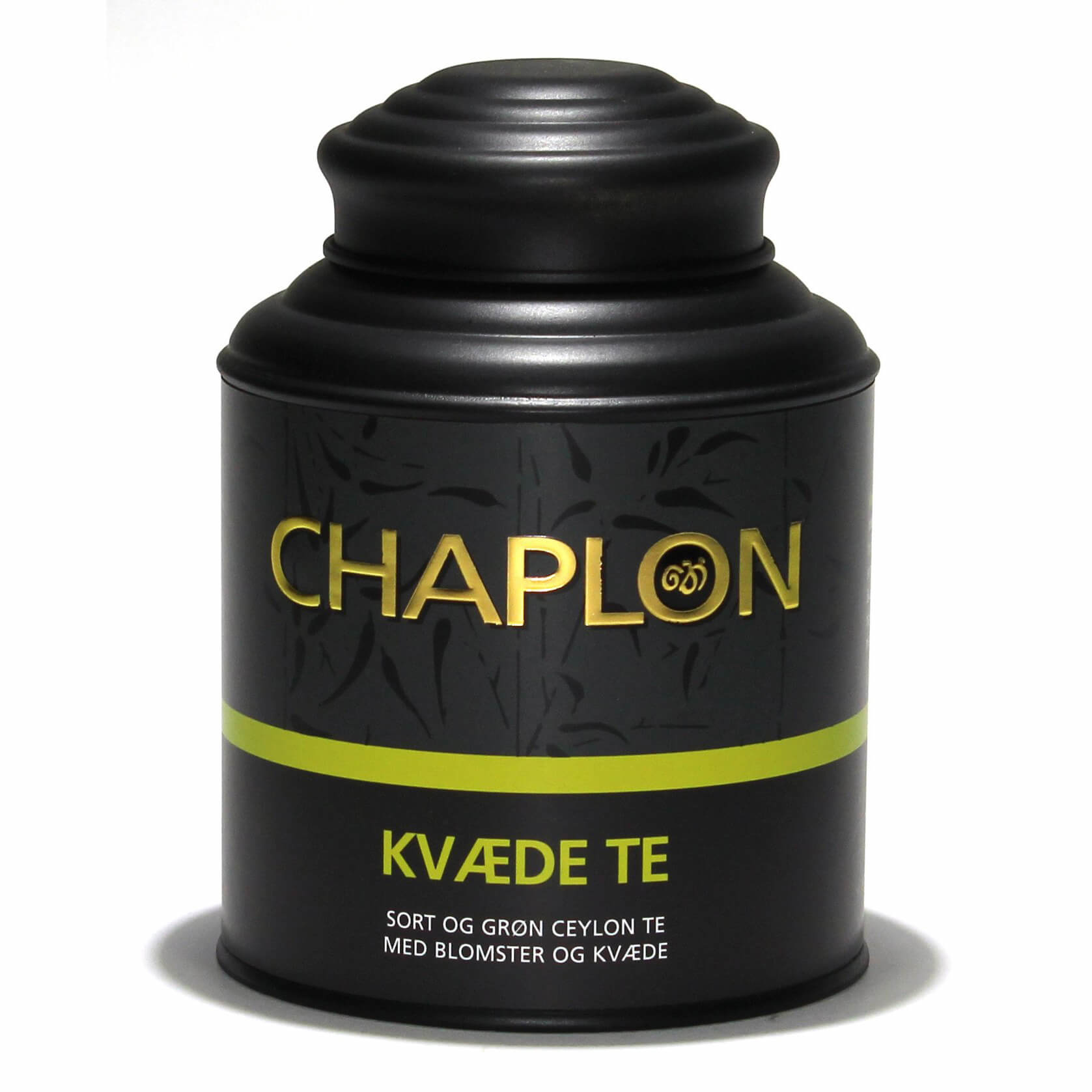 Chaplon Grøn & Sort Kvæde Te - 160 gram dåse thumbnail