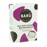 Milk Chodolate Sea Salt Caramel Marshmallows fra BARÚ - 60 gram i æsken