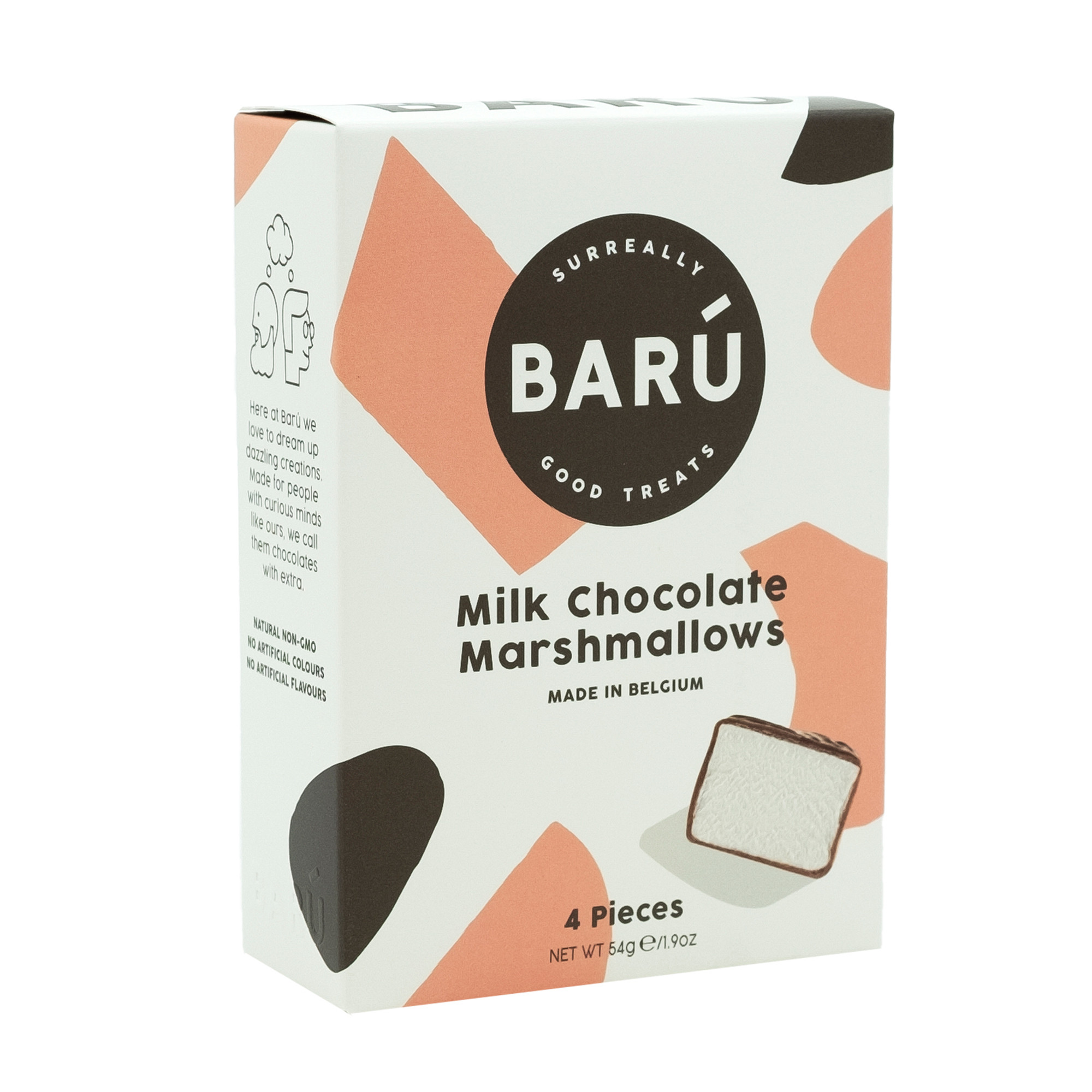 BARÃ Milk Chocolate Marshmallows