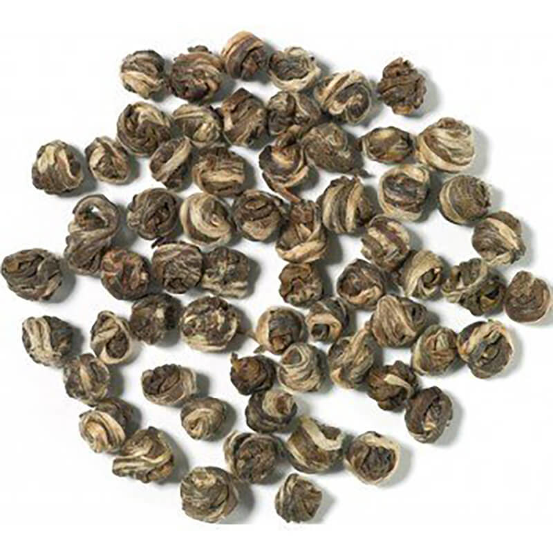 Silvery Jasmin Pearls fra Chaplon Tea