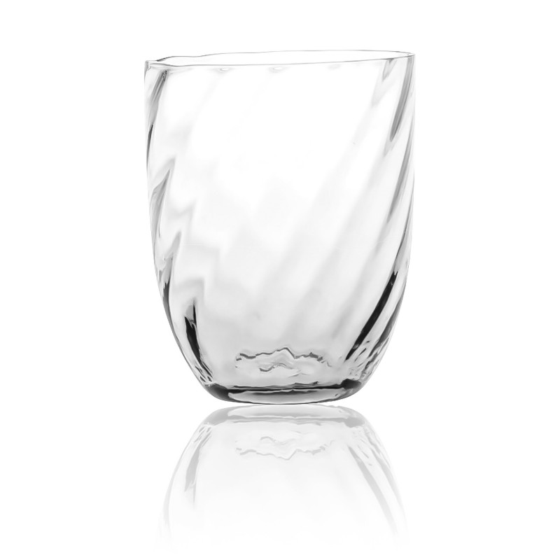 Swirl Glas klar krystal fra Anna Von Lipa