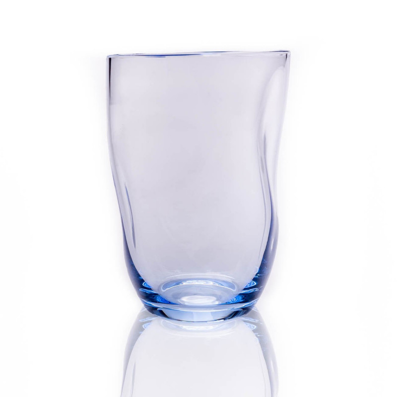 Lyseblåt Squeeze Glas fra Anna Von Lipa