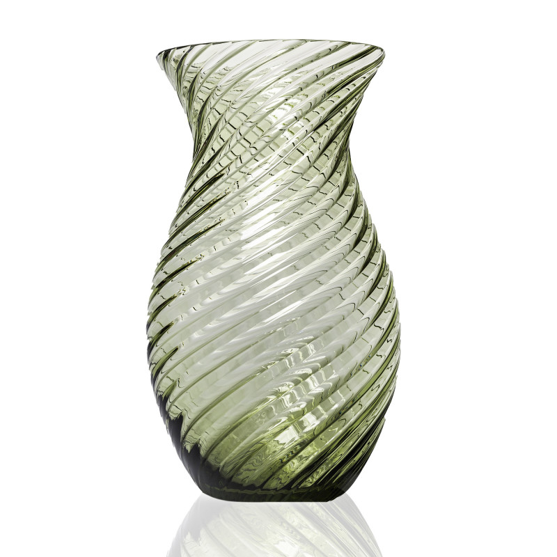 Olivengrøn Oslo Vase fra Anna Von Lipa