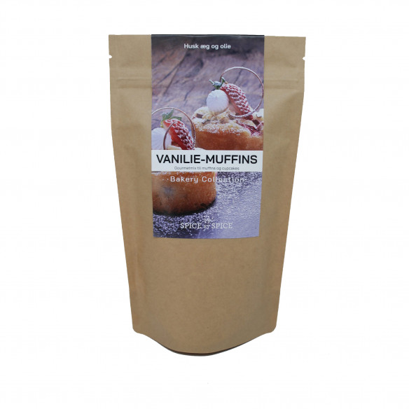 Vanilie-Muffins Mix fra SPICEBYSPICE - 500 gram