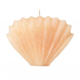 Seashell Figurlys Musling i apricot creme fra Broste Copenhagen