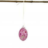 Krystal Påskeæg i rosa, lilla, grøn fra Anna Von Lipa