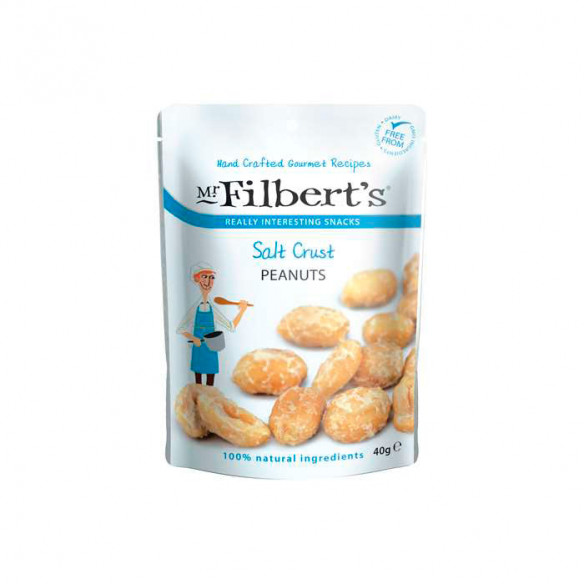 Saltede peanuts (40 gram) fra Mr. Filberts
