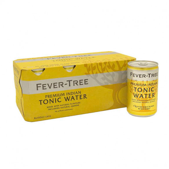 Premium Indian Tonic Water (150 ml) fra Fever-Tree i kasse med 8 stk