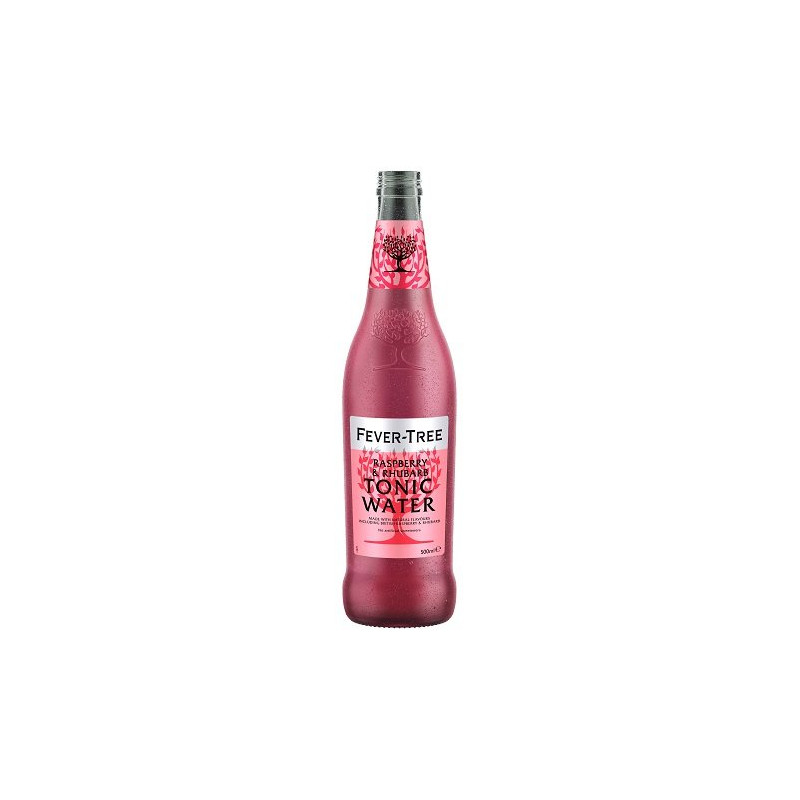 8 stk Raspberry & Rhubarb Tonic Water fra Fever-Tree