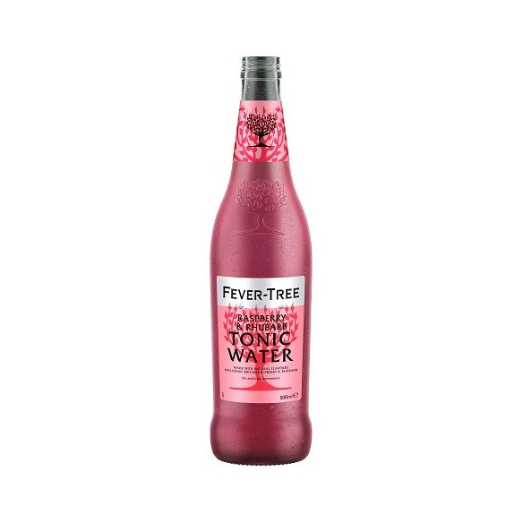 8 stk Raspberry & Rhubarb Tonic Water fra Fever-Tree