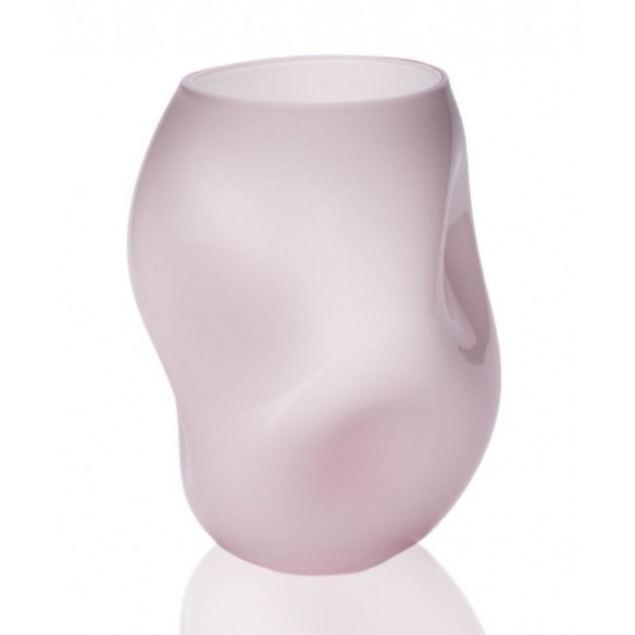 Squeeze vase, Opal i rosa fra Anna von Lipa