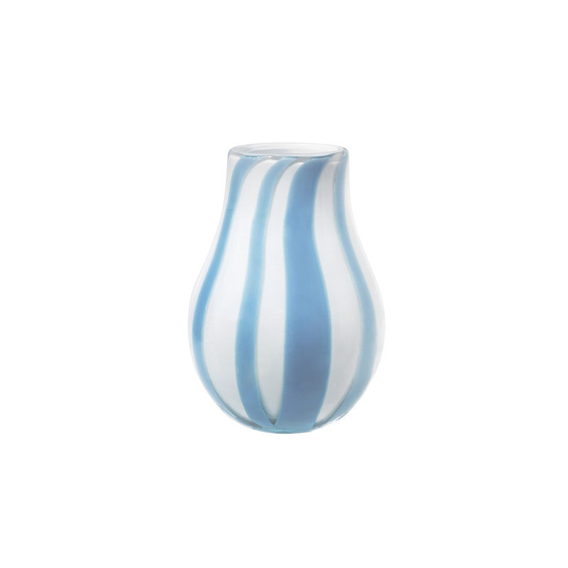 Ada Stripe vase i blå fra Broste Copenhagen