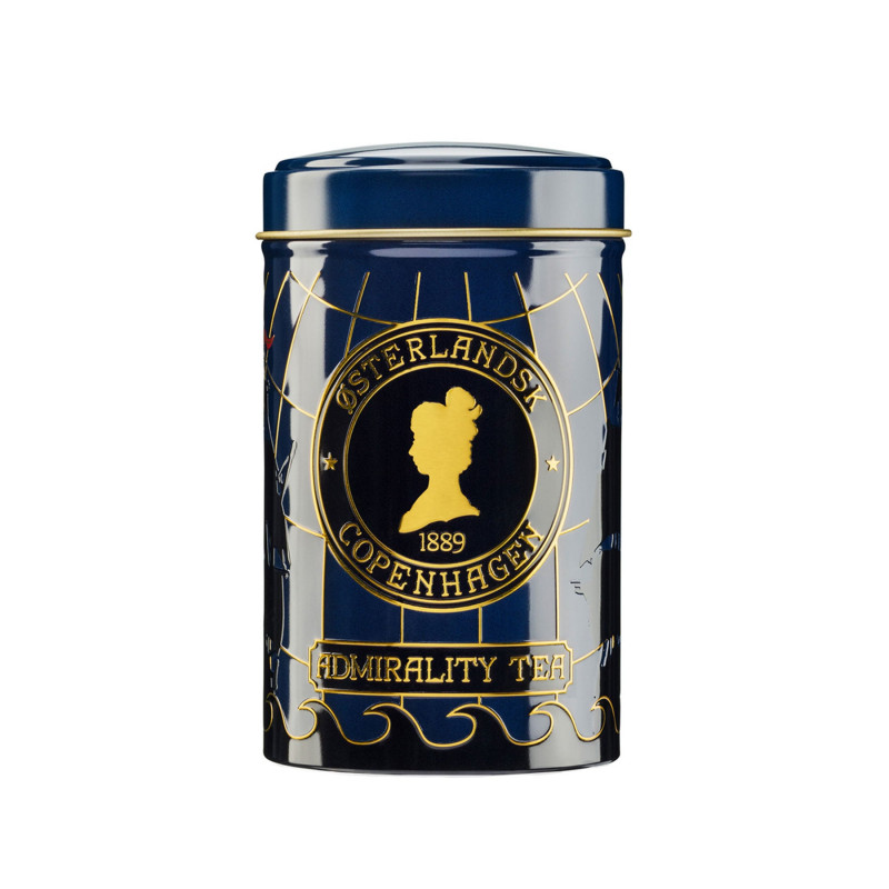 Admirality Tea tebreve (75 stk) i stor dåse fra Østerlandsk Thehus