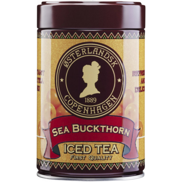 Iced Tea Havtorn pulver (500 gram) i fin dåse fra Østerlandsk Thehus