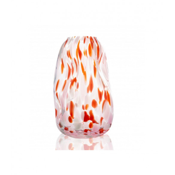 Confetti Squeeze Vase i mandarin farver fra Anna von Lipa