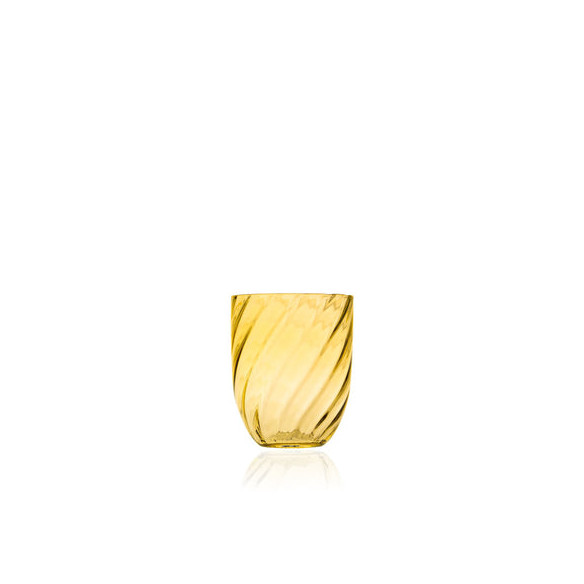 Swirl glas i amber fra Anna von Lipa