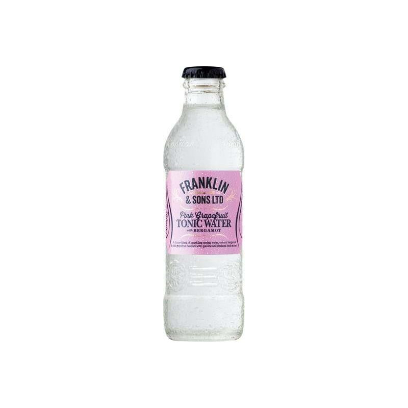 Pink Grapefruit Tonic Water (200 ml) med bergamot fra Franklin & Sons