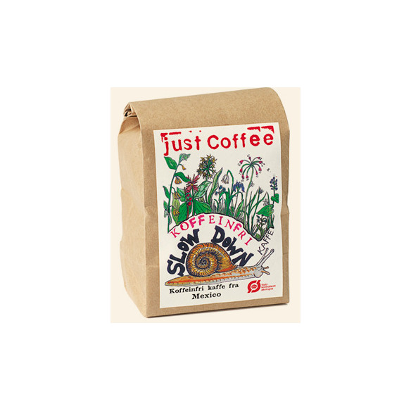 Slowdown Koffeinfri Kaffebønner (500 gram) fra Just Coffee