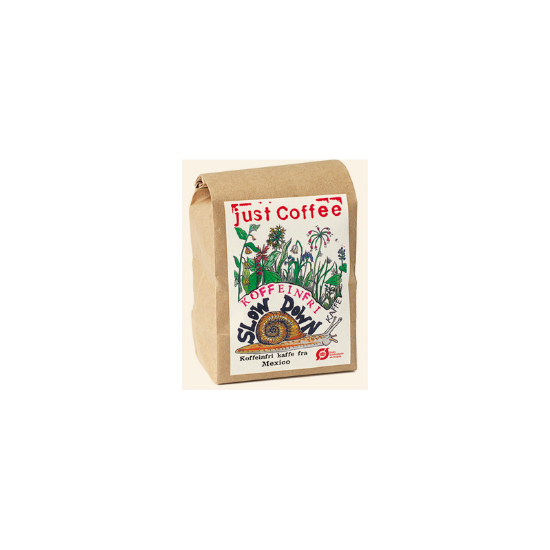 Slowdown Koffeinfri Kaffebønner (1000 gram) fra Just Coffee