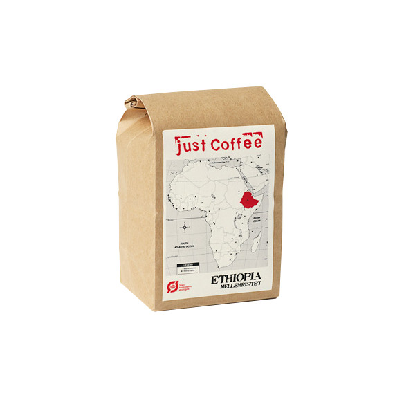 Ethiopian kaffebønner (2500 gram) fra Just Coffee