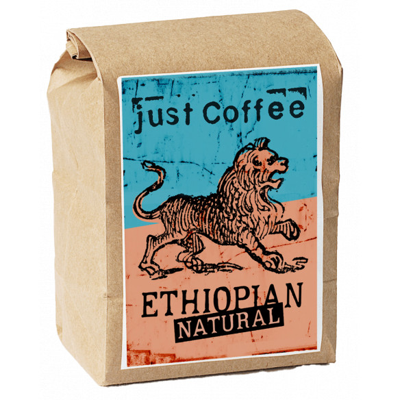 Ethiopia Natural kaffebønner (500 gram) fra Just Coffee