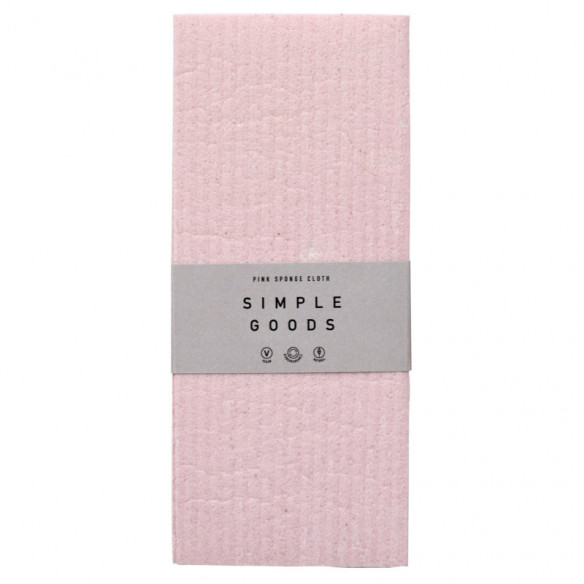 Karklud (17 x 20 cm) i pink fra Simple Goods