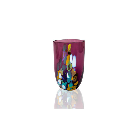 Marble glas i farven Mullberry Purple (450 ml) fra Anna von Lipa