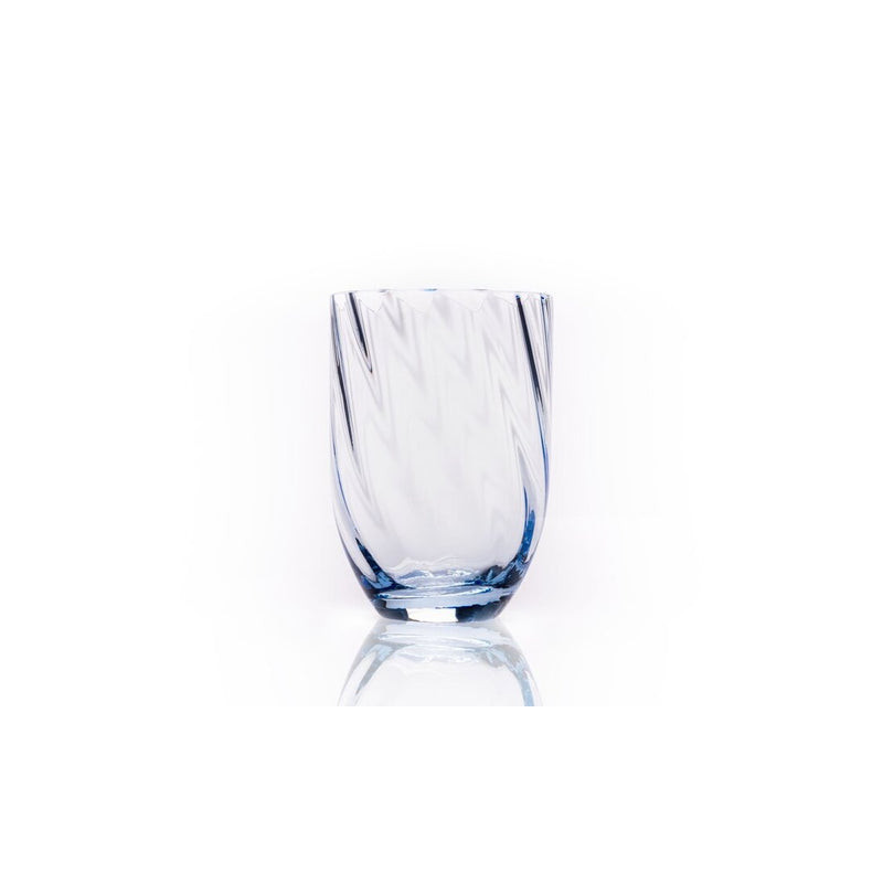 Swirl glas (250 ml) i lyseblå fra Anna von Lipa