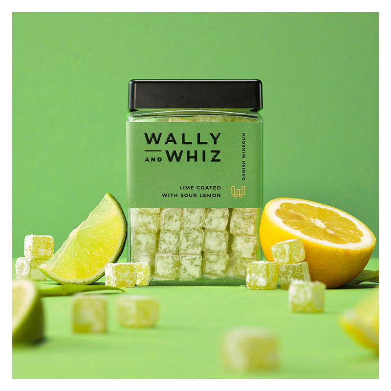 Friske i smagen og i udtrykket - Lime m. sur citron fra Wally and Whiz
