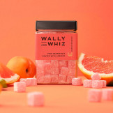 Friske i udseendet - og friske i smagen. Vi elsker Pink grape m. abrikos fra Wally and Whiz