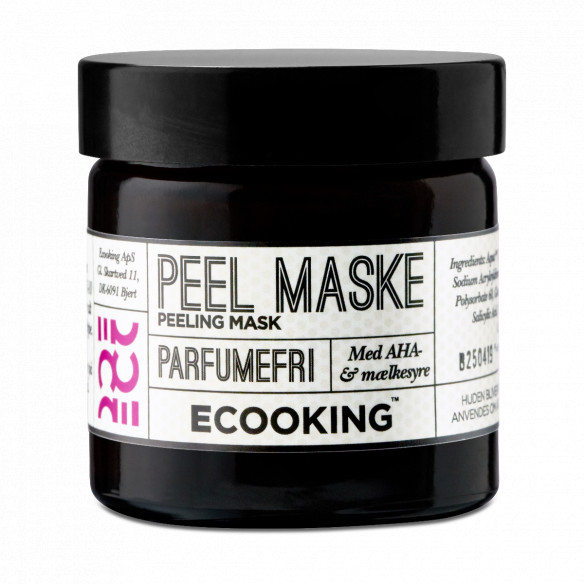 Peel maske (50 ml) uden parfume fra Ecooking