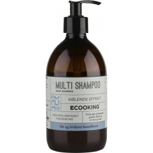 Multi shampoo (500 ml) til tør og irriteret hovedbund fra Ecooking