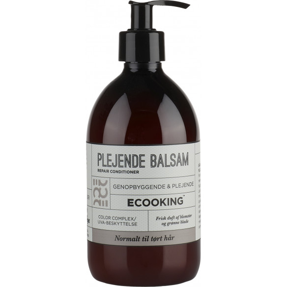 Plejende balsam (500 ml) til normalt og tørt hår fra Ecooking
