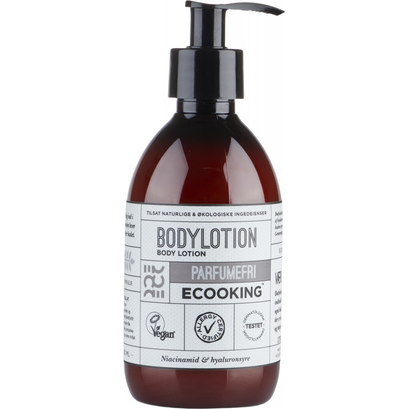 Bodylotion uden parfume (300 ml) fra Ecooking