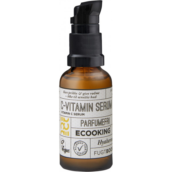 C-Vitamin Serum (20 ml) uden parfume fra Ecooking