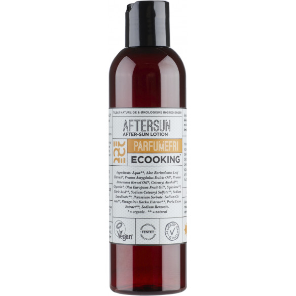 Aftersun lotion (200 ml) uden parfume fra Ecooking