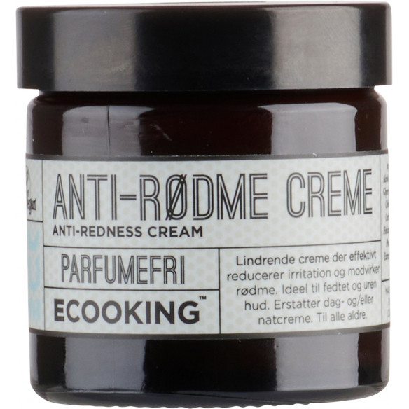 Anti Rødme Creme (50 ml) fra Ecooking der plejer irritationer i huden