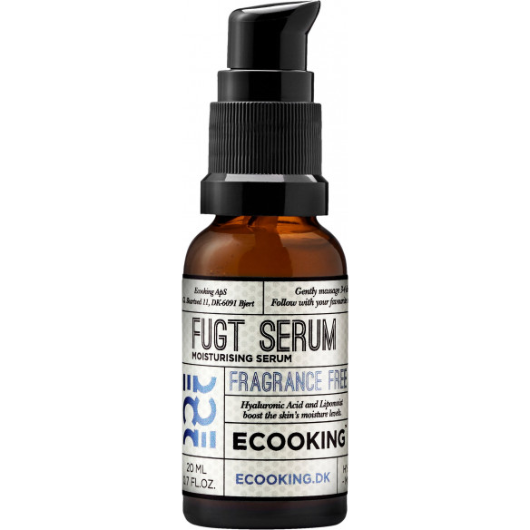 Fugt serum (20 ml) til alle hudtyper fra Ecooking