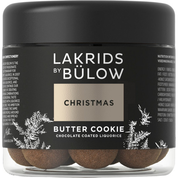 Christmas Butter Cookie - Small (125 gram) fra Lakrids by Bülow