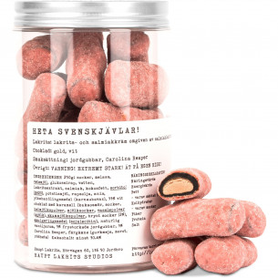 Heta Svenskjävlar (250 gram) - salt lakrids med chili fra Haupt Lakrits