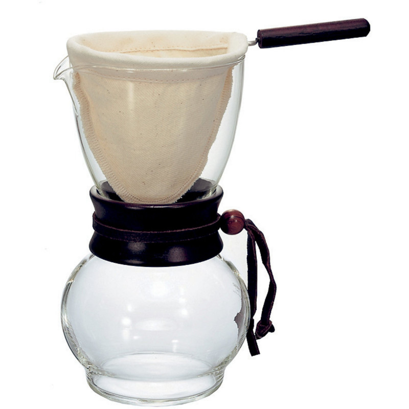Woodneck Dripper (480 ml) fra Hario - Brygger 4 kopper kaffe ad gangen.