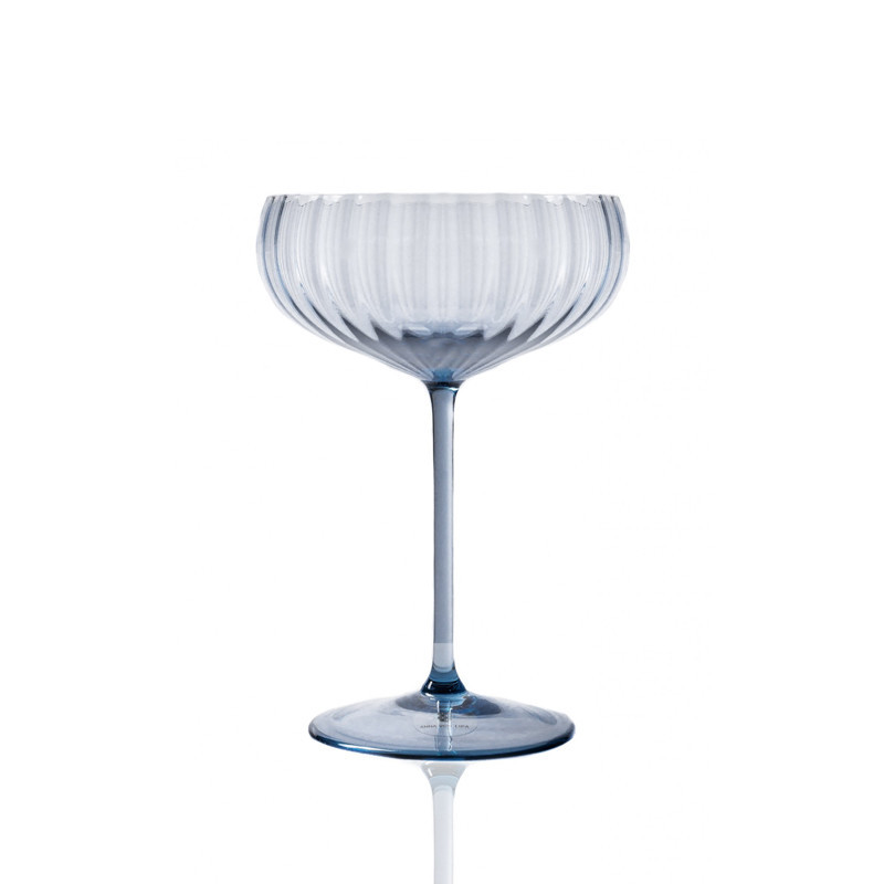 Lyon Cocktailglas (2 stk) i Blue Smoke fra Anna von Lipa