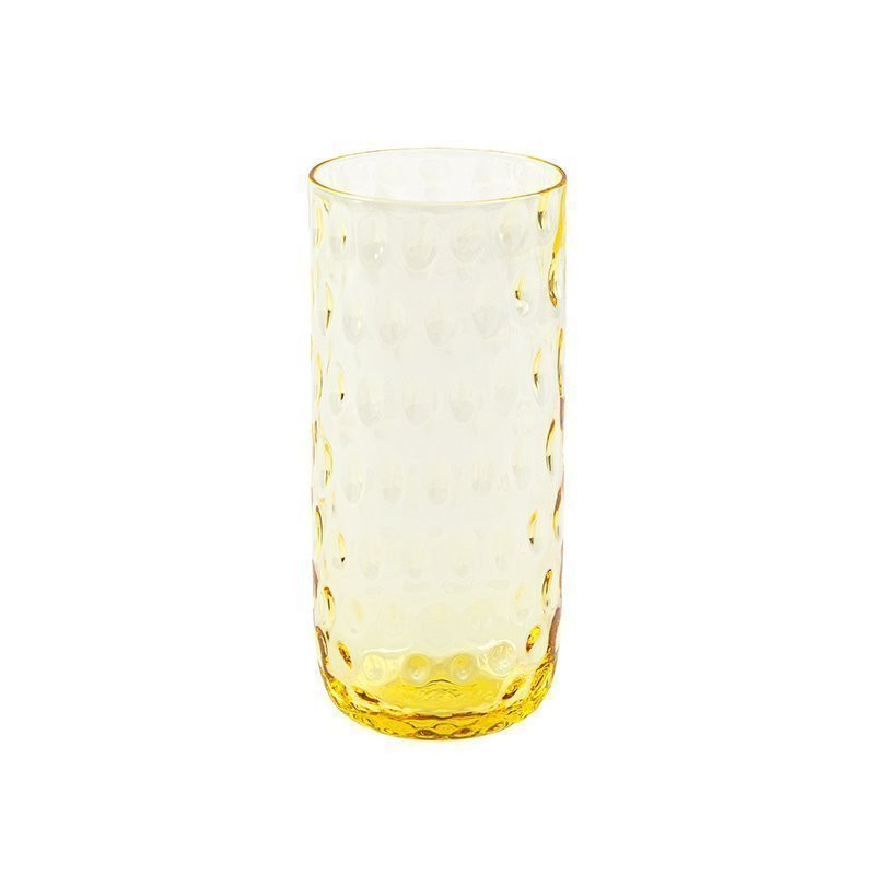 Danish Summer Longdrink glas (400 ml) i gul fra Kodanska